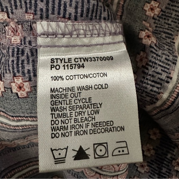 CRUEL GIRL Western Pearl Snap Shirt - Picture 4 of 4